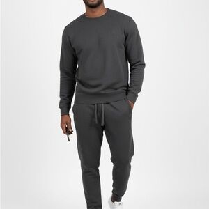 Dark Gray Fila Joggers
